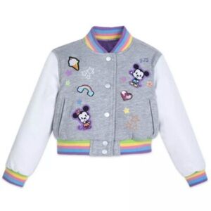 Disney Mickey and Minnie varsity jacket